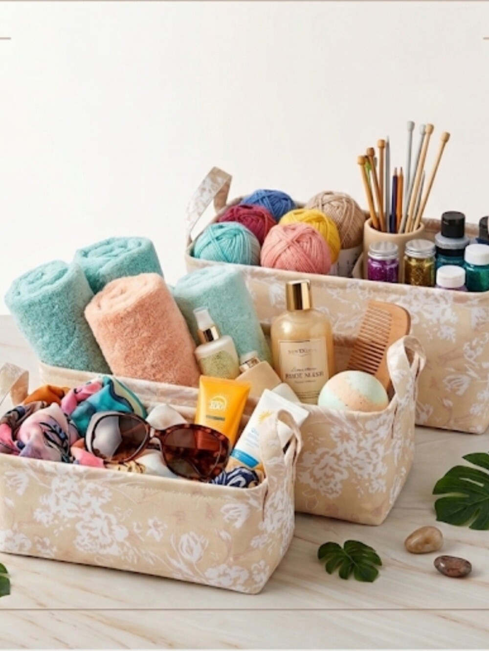 SUMMER & ROSE Brylin Baskets Set of3